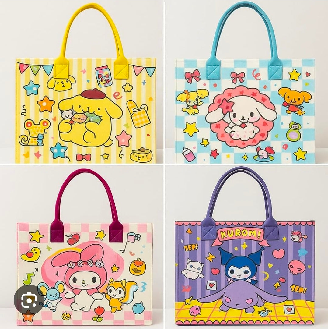 Happy ribbion tot bag 30×25×10