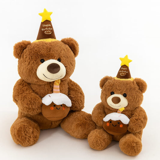 HAPPY BDAY TEADY WITH BDAY SOUND 40