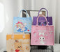 Cute cartoon canvas bag30×25×10cm