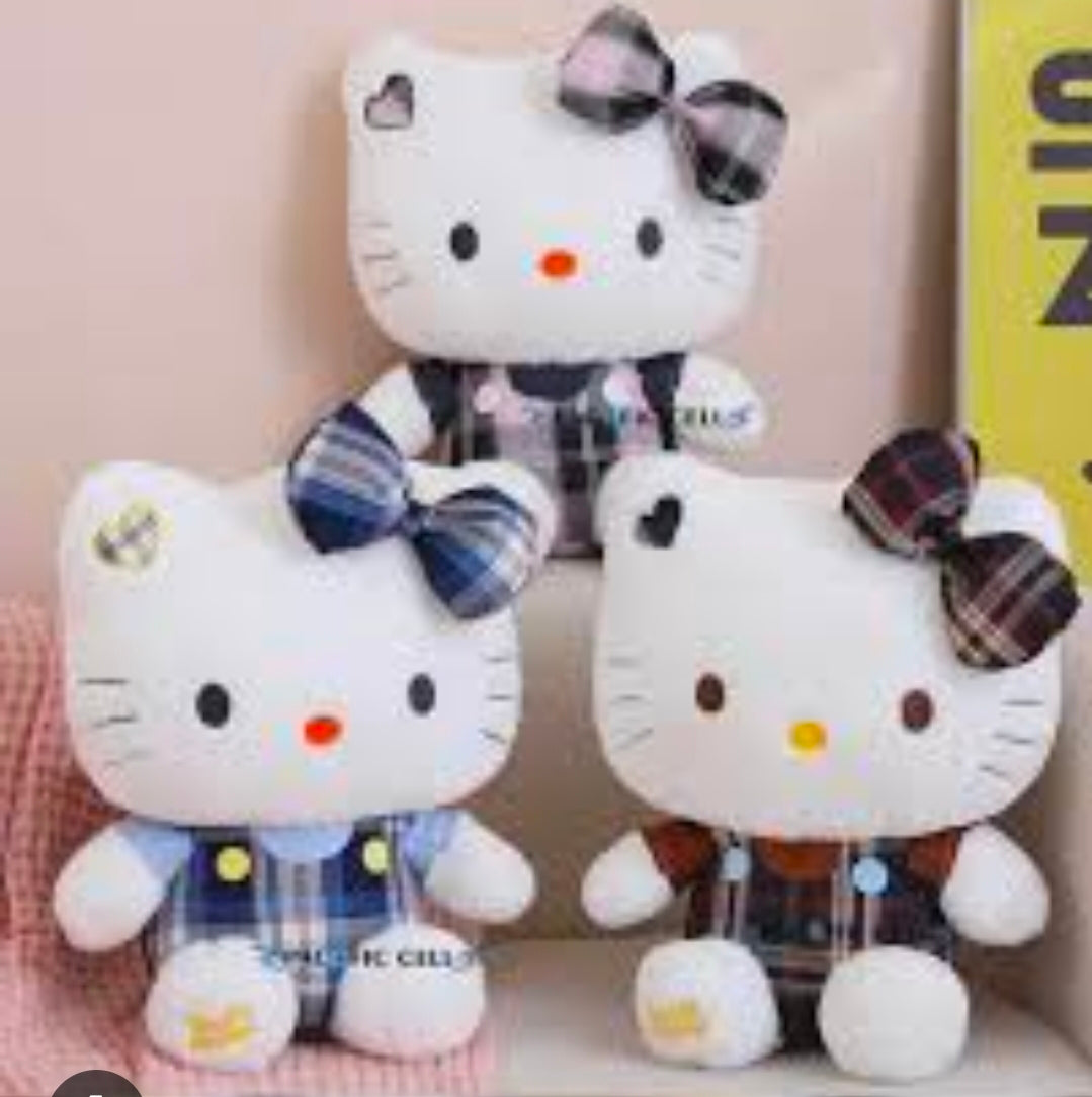 Check frock kitty big 40