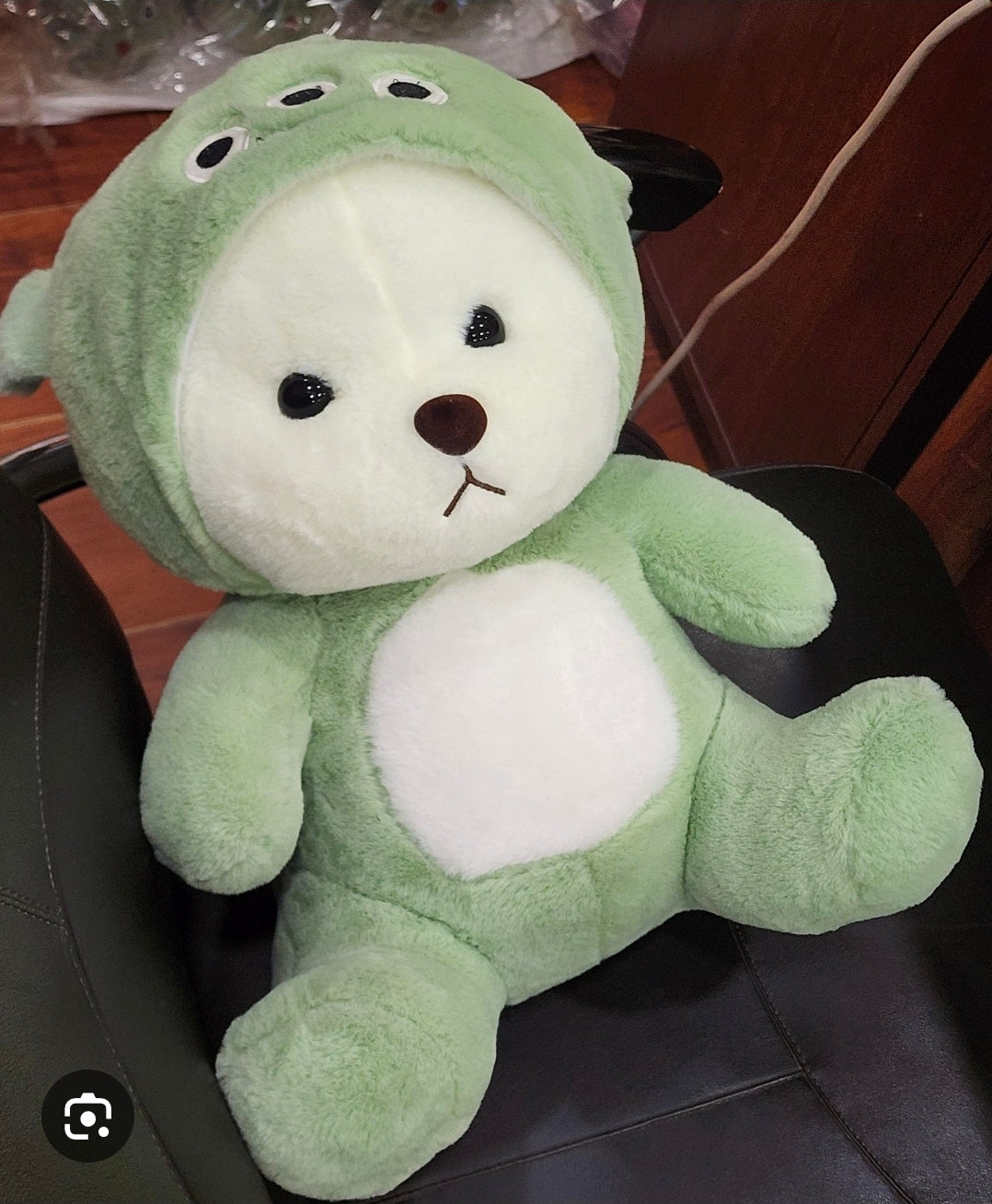 Mint green huddy teady 35