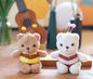 Honey bee keyring