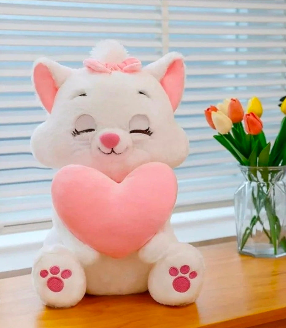 Pink heart cat34