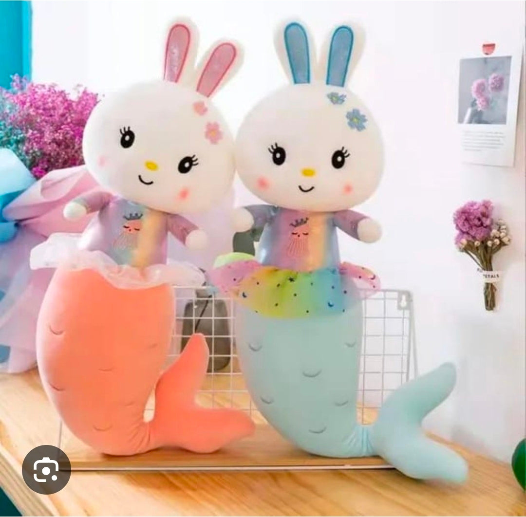 Rabbit mermaid doll 55