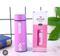 Cartoon design glass bottle 400ml