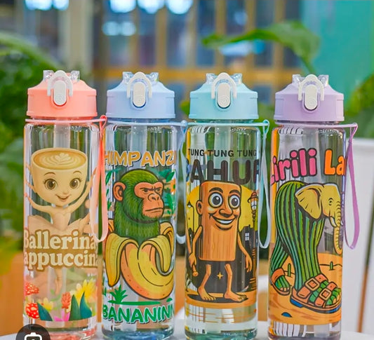 Mordern coartoon bottle 1000ml