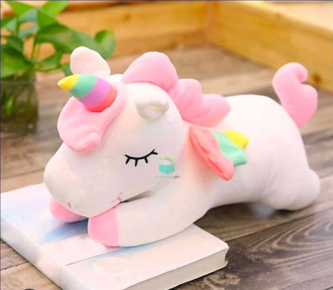 Sleeping unicorn pillow 110