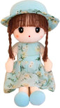 Printed frock doll 45