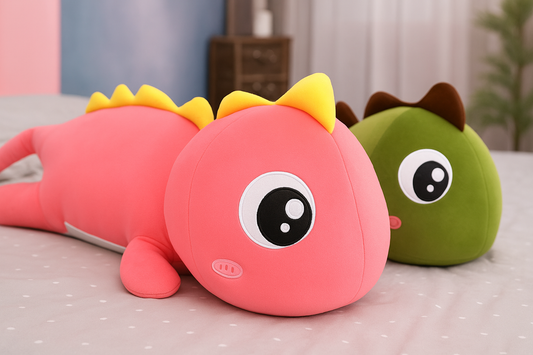 Sleeping Dino Plush Toy 55cm